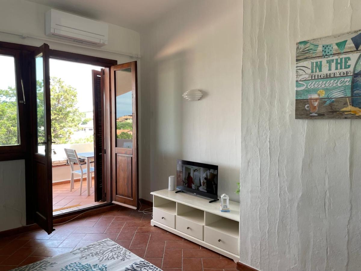 Splendida Vista Mare Zona Centrale Porto Rotondo Posto Auto Privato Exteriör bild