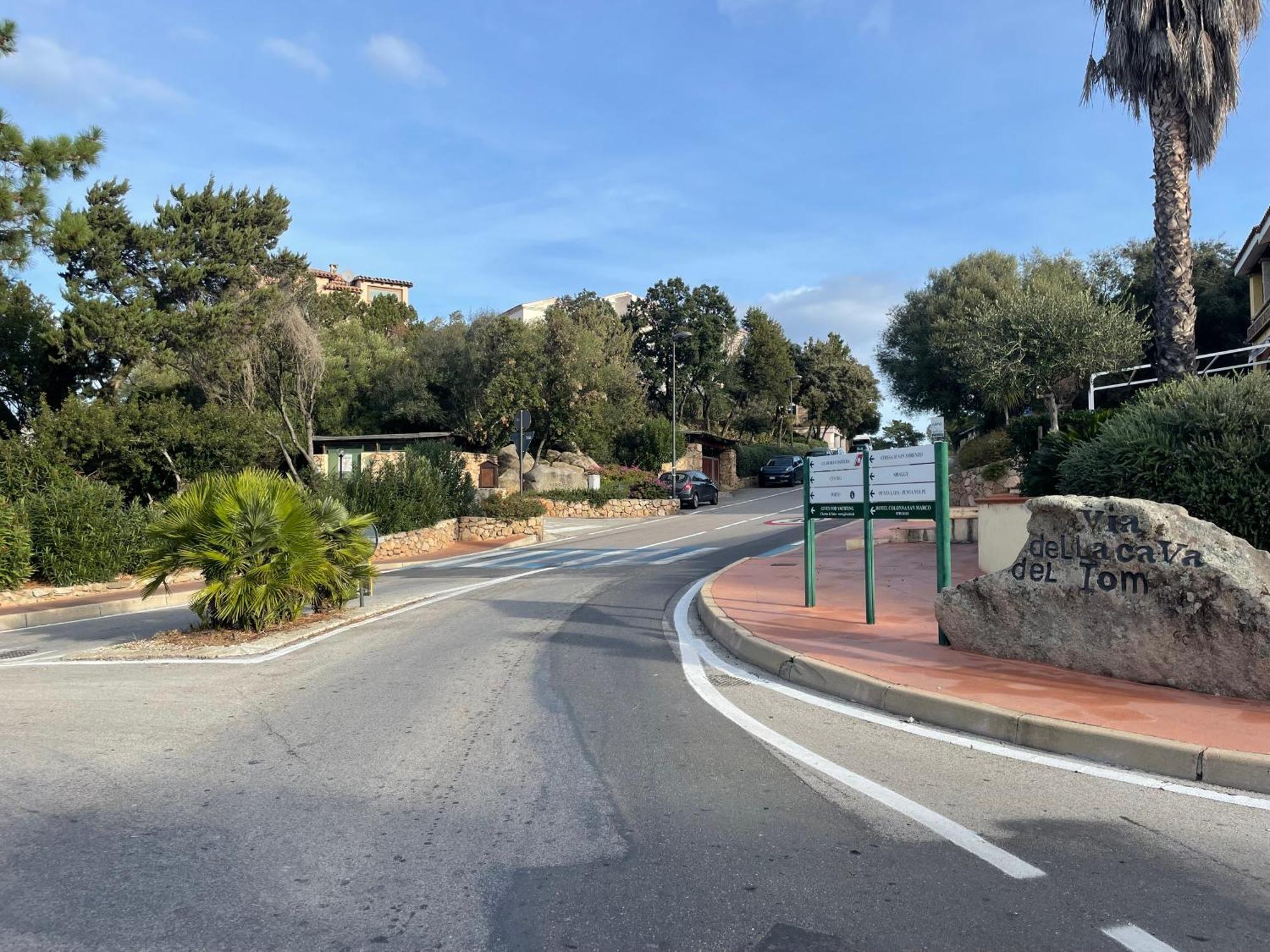 Splendida Vista Mare Zona Centrale Porto Rotondo Posto Auto Privato Exteriör bild