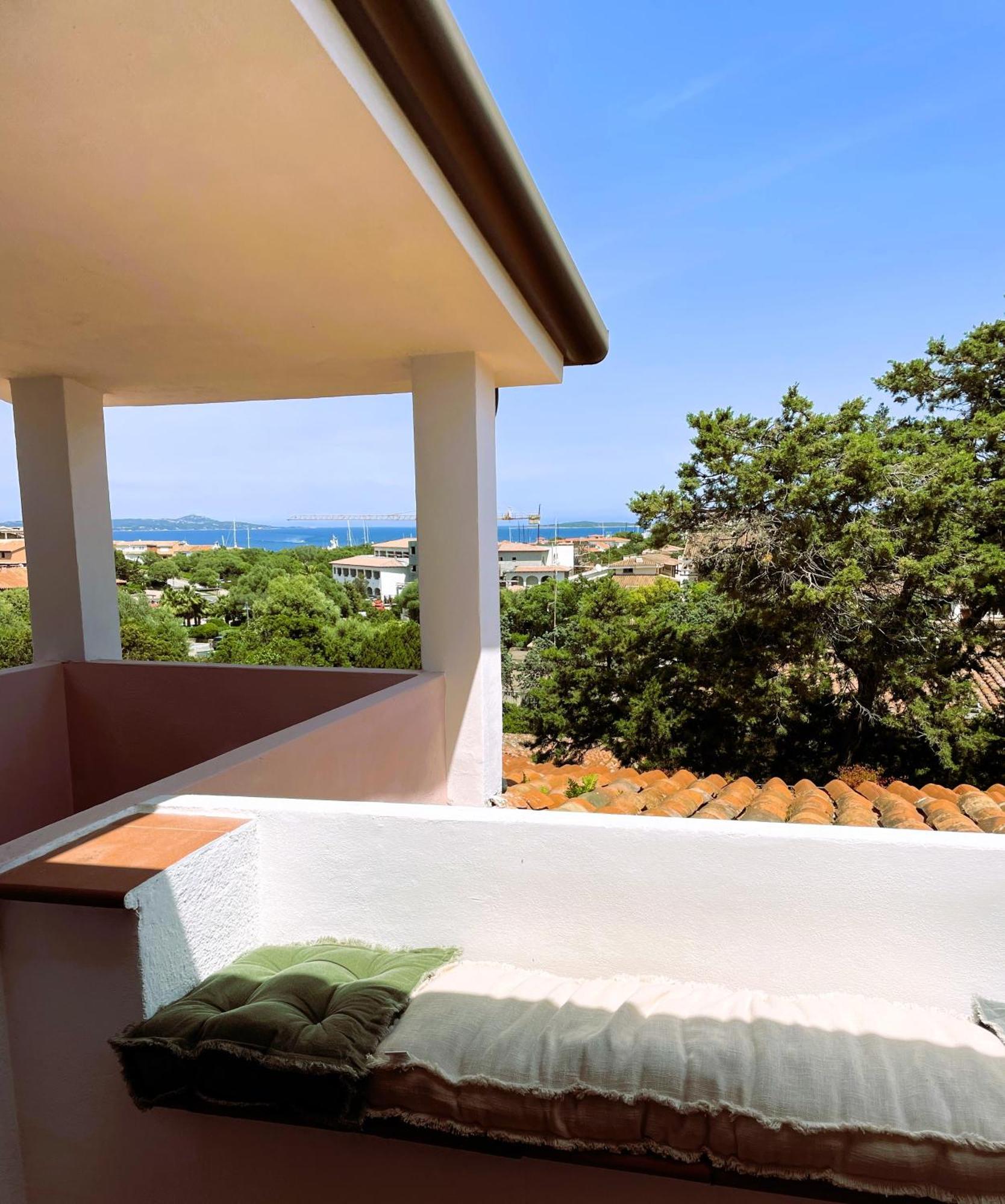 Splendida Vista Mare Zona Centrale Porto Rotondo Posto Auto Privato Exteriör bild