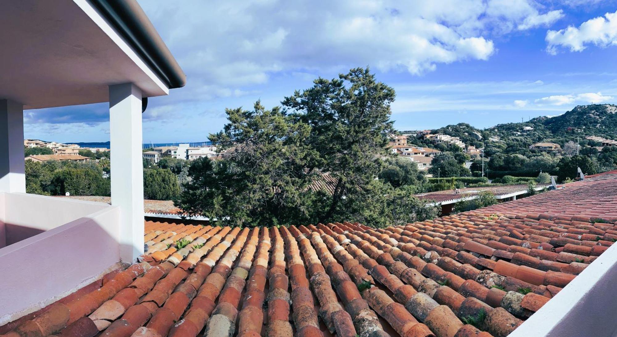 Splendida Vista Mare Zona Centrale Porto Rotondo Posto Auto Privato Exteriör bild