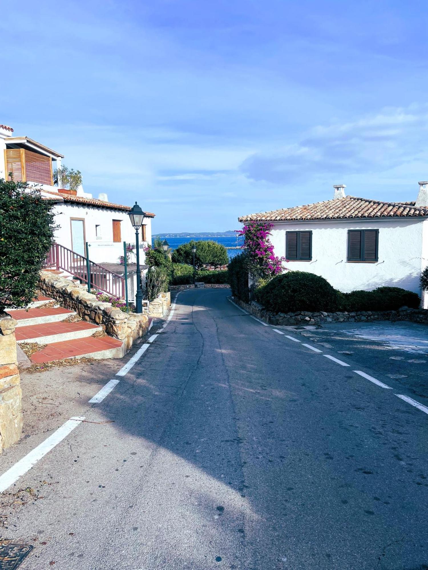 Splendida Vista Mare Zona Centrale Porto Rotondo Posto Auto Privato Exteriör bild