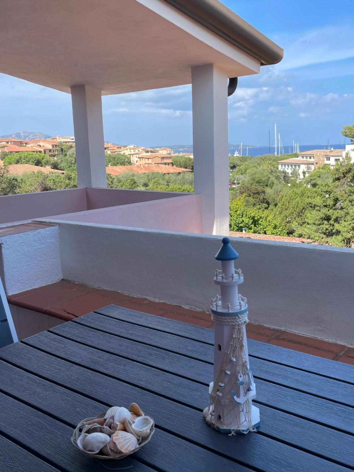 Splendida Vista Mare Zona Centrale Porto Rotondo Posto Auto Privato Exteriör bild